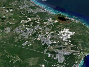 Punta Cana Dominican Republic city 45km 3D Model