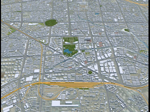 Qinhuangdao city Hebei China 60km 3D 模型