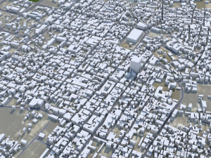 Quetta city Pakistan 40km 3D Model