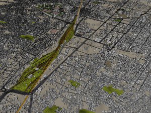 Quetta city Pakistan 40km 3D Model