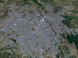Rajkot city Gujarat India 35km Modello 3D