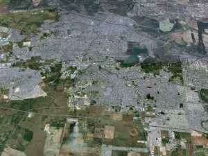 Reynosa city Tamaulipas Mexico 30km 3D 모델