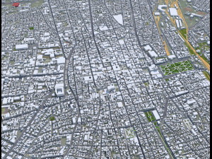 San Luis Potosi city Mexico 35km Modelo 3D