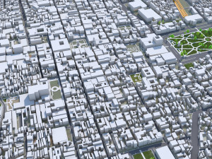 San Luis Potosi city Mexico 35km Modelo 3D