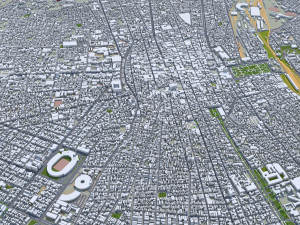San Luis Potosi city Mexico 35km Modelo 3D