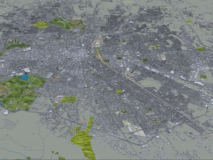 San Luis Potosi city Mexico 35km Modelo 3D