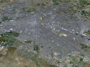 San Luis Potosi city Mexico 35km Modelo 3D
