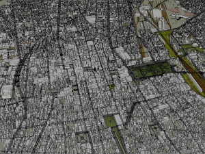 San Luis Potosi city Mexico 35km Modelo 3D