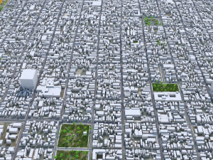 San Miguel de Tucuman city Argentina 30km Modèle 3D