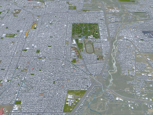 San Miguel de Tucuman city Argentina 30km Modèle 3D