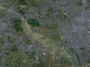 Siliguri city West Bengal India 15km 3D मॉडल