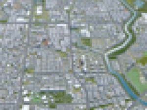Tangshan city Hebei China 60km 3D Model