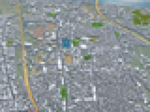 Tiruchirappalli city Tamil Nadu 15km 3D 模型