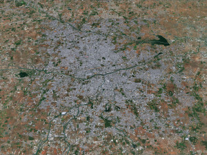 Tiruppur city Tamil Nadu India 30km Modelo 3D