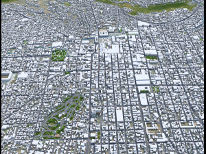 Toluca de Lerdo city Mexico 35km 3D मॉडल