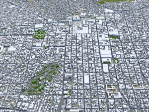 Toluca de Lerdo city Mexico 35km 3D मॉडल