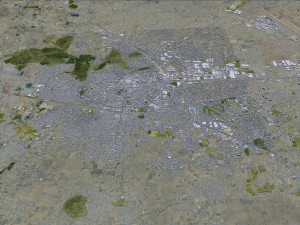 Toluca de Lerdo city Mexico 35km 3D मॉडल