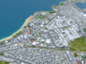 Tripoli city Libya 60km 3D Model