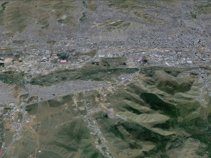 Ulaanbaatar city Mongolia 50km Modelo 3D