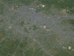 Uyo city Nigeria 35km 3D Модель