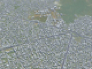 Uyo city Nigeria 35km 3D Модель