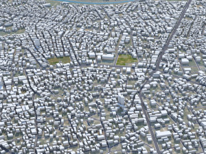 Warangal city Telangana India 20km 3D Модель
