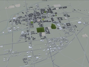 Weihai city Shandong China 150km Modelo 3D