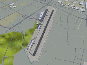 Wuxi Jiangsu city China 70km 3D Model