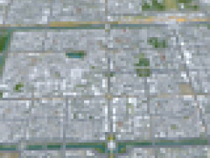 Xi An Shaanxi city China 80km 3D Model