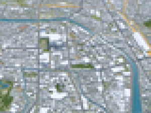 Xuzhou Jiangsu city China 40km 3D Модель