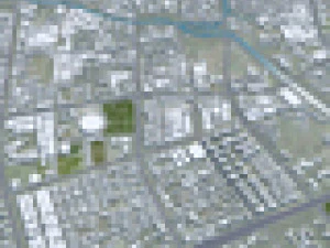 Yancheng city Jiangsu China 150km 3D Model