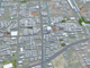Yangzhou Jiangsu city China 40km 3D Model