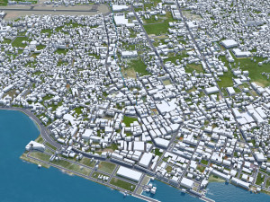 Zamboanga City Philippines 65km 3Dモデル