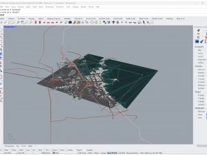 Al Jubail and Fanateer Beach Saudi Arabia 60km 3D Model