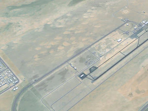 Al Jubail and Fanateer Beach Saudi Arabia 60km 3D Model