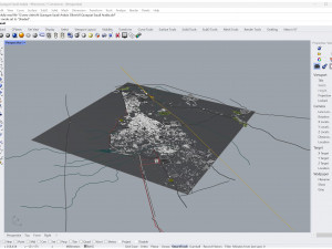 Al Qurayyat city Saudi Arabia 30km 3D-Modell