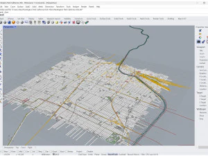 Cidade de Huntington Park Calif&oacute;rnia EUA 10 km Modelo 3D