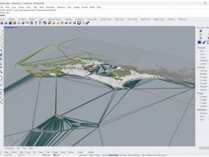 Ipanema city Brazil 15km 3D Model