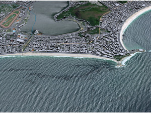 Ipanema city Brazil 15km 3D Model