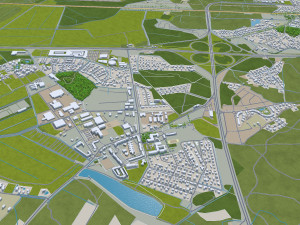 Jurmala city Latvia 60km Modello 3D
