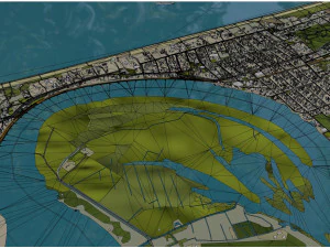 Cidade de Jurmala Let&ocirc;nia 60 km Modelo 3D