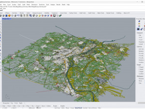 Magdeburg city Germany 40km Model 3D
