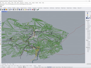 Mungyeong city South Korea 20km 3D Модель