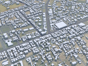 Najran city Saudi Arabia 30km 3D मॉडल