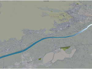 Najran city Saudi Arabia 30km 3D मॉडल