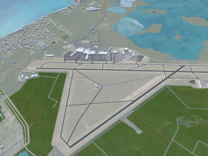 Nassau city The Bahamas 40km Modello 3D