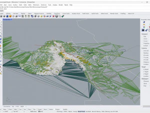 Novorossiysk city Russia 25km 3D Model