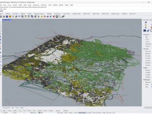Okazaki Aichi city Japan 40km 3D Model