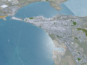Taranto city Italy 25km Modello 3D