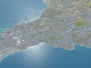 Taranto city Italy 25km Modello 3D